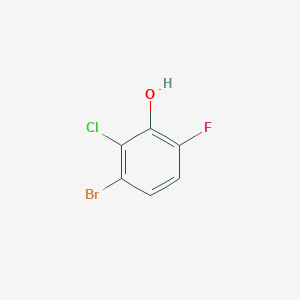 molecular formula C6H3BrClFO B3032026 3-Bromo-2-chloro-6-fluorophenol CAS No. 943830-15-7