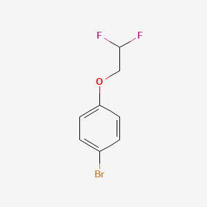 molecular formula C8H7BrF2O B3032038 1-Bromo-4-(2,2-difluoroethoxy)benzene CAS No. 958454-32-5