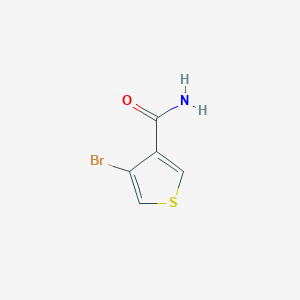 molecular formula C5H4BrNOS B3032049 4-Bromothiophene-3-carboxamide CAS No. 100245-61-2