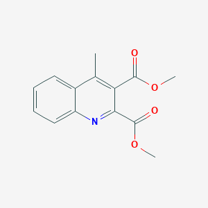 Dimethyl 4-methyl-2,3-quinolinedicarboxylate