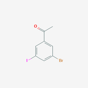 molecular formula C8H6BrIO B3032051 3'-Iodo-5'-bromoacetophenone CAS No. 1003712-14-8