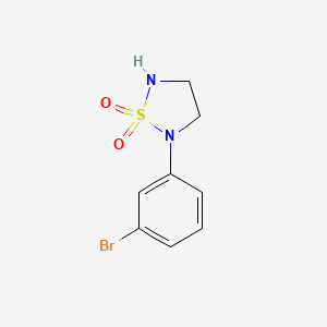 2-(3-Bromophenyl)-1,2,5-thiadiazolidine 1,1-dioxide