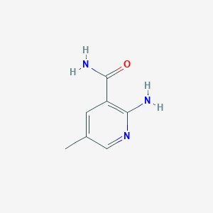 molecular formula C7H9N3O B3032068 2-Amino-5-methylnicotinamide CAS No. 1021871-28-2