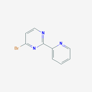 molecular formula C9H6BrN3 B3032135 4-Bromo-2-(pyridin-2-yl)pyrimidine CAS No. 1142195-02-5