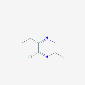 molecular formula C8H11ClN2 B3032150 3-Chloro-2-isopropyl-5-methylpyrazine CAS No. 116513-20-3
