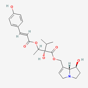 molecular formula C24H31NO7 B3032175 Cynoglossamine CAS No. 120193-39-7