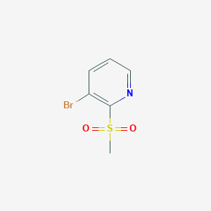 molecular formula C6H6BrNO2S B3032179 3-Bromo-2-(methylsulfonyl)pyridine CAS No. 1209459-95-9