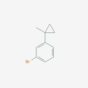 molecular formula C10H11B B3032183 1-Bromo-3-(1-methylcyclopropyl)benzene CAS No. 1211592-89-0