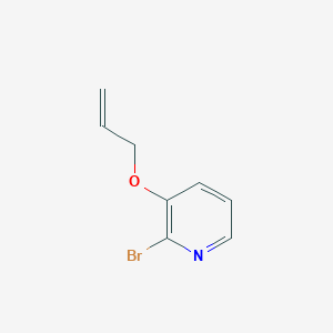 molecular formula C8H8BrNO B3032199 2-BROMO-3-(PROP-2-EN-1-YLOXY)PYRIDINE CAS No. 123552-77-2