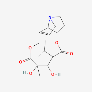 molecular formula C17H25NO6 B3032201 Aucherine CAS No. 123715-12-8