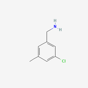molecular formula C8H10ClN B3032203 3-Chloro-5-methylbenzyl amine CAS No. 1240305-91-2