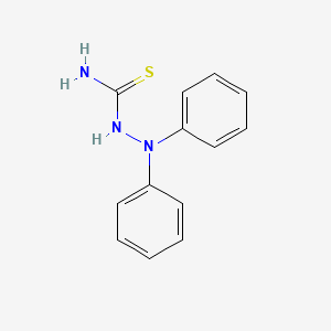 molecular formula C13H13N3S B3032244 2,2-Diphenyl-1-hydrazinecarbothioamide CAS No. 13207-45-9