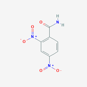 molecular formula C7H5N3O5 B3032253 2,4-Dinitrobenzamide CAS No. 13296-87-2