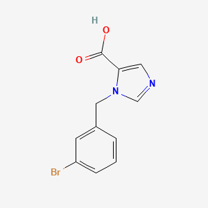 1-(3-Bromobenzyl)-1H-imidazole-5-carboxylic acid