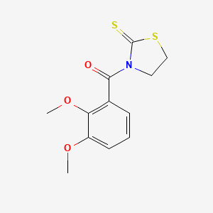 2-Thiazolidinethione, 3-(2,3-dimethoxybenzoyl)-