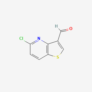 5-Chlorothieno[3,2-b]pyridine-3-carbaldehyde