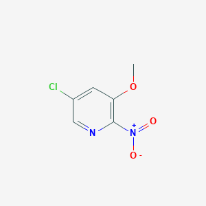 molecular formula C6H5ClN2O3 B3032375 5-Chloro-3-methoxy-2-nitropyridine CAS No. 152684-28-1