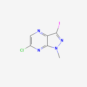 6-chloro-3-iodo-1-methyl-1H-Pyrazolo[3,4-b]pyrazine