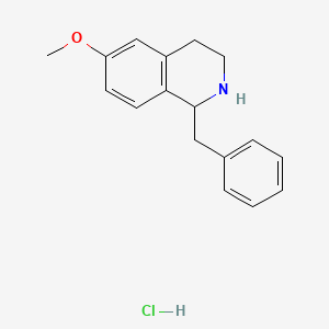 1-Benzyl-6-methoxy-1,2,3,4-tetrahydroisoquinoline hydrochloride