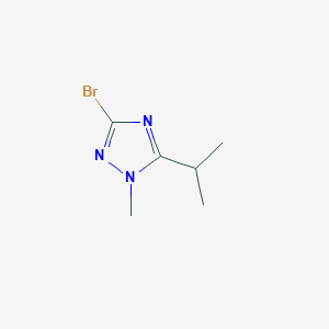 3-bromo-1-methyl-5-(propan-2-yl)-1H-1,2,4-triazole