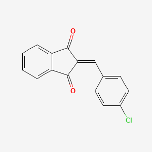 2-[(4-chlorophenyl)methylene]-1H-indene-1,3(2H)-dione