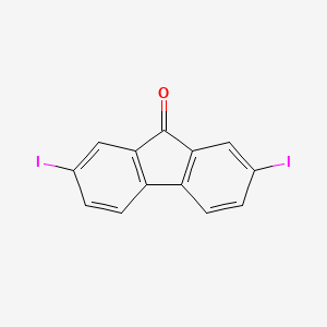 molecular formula C13H6I2O B3032397 2,7-Diiodo-9H-fluoren-9-one CAS No. 16218-30-7