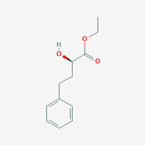 molecular formula C12H16O3 B030324 Ethyl (R)-2-Hydroxy-4-phenylbutyrate CAS No. 90315-82-5
