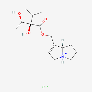 molecular formula C15H26ClNO4 B3032439 Cyanustine CAS No. 17958-39-3