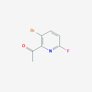 1-(3-Bromo-6-fluoropyridin-2-yl)ethanone