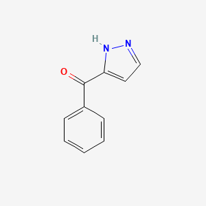 molecular formula C10H8N2O B3032486 Benzoylpyrazole CAS No. 19854-92-3