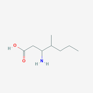 molecular formula C8H17NO2 B3032501 3-氨基-4-甲基庚酸 CAS No. 204191-41-3