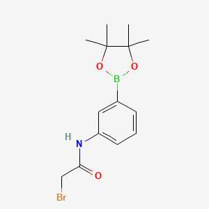 3-(2-Bromoacetamido)phenylboronic acid, pinacol ester