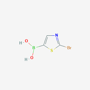 molecular formula C3H3BBrNO2S B3032525 2-Bromothiazole-5-boronic acid CAS No. 2121513-34-4