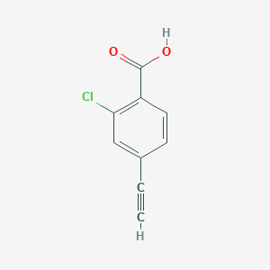 2-Chloro-4-ethynylbenzoic acid