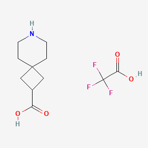 7-Azaspiro[3.5]nonane-2-carboxylic acid; trifluoroacetic acid
