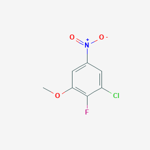 3-Chloro-2-fluoro-5-nitroanisole