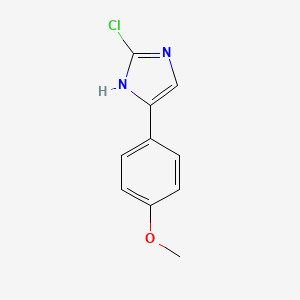 2-chloro-5-(4-methoxyphenyl)-1H-imidazole