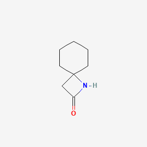 molecular formula C8H13NO B3032574 1-Azaspiro[3.5]nonan-2-one CAS No. 24571-98-0