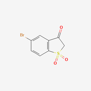 5-Bromobenzo[b]thiophen-3(2H)-one 1,1-Dioxide