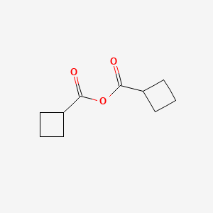 molecular formula C10H14O3 B3032585 Cyclobutanecarboxlic acid anhydride CAS No. 25774-35-0