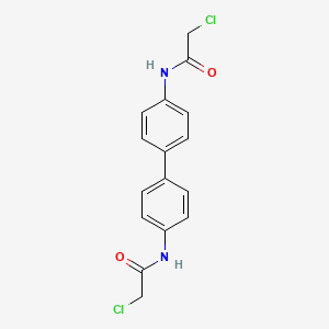 N,N'-biphenyl-4,4'-diylbis(2-chloroacetamide)