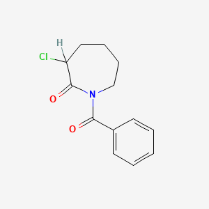 1-Benzoyl-3-chloro-2-azepanone