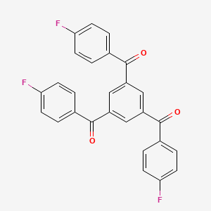 [3,5-Bis(4-fluorobenzoyl)phenyl](4-fluorophenyl)methanone