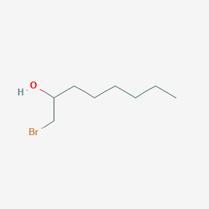 molecular formula C8H17BrO B3032594 2-Octanol, 1-bromo- CAS No. 26818-06-4