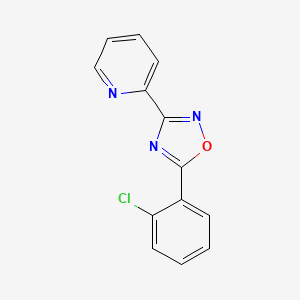 Pyridine, 2-[5-(2-chlorophenyl)-1,2,4-oxadiazol-3-yl]-