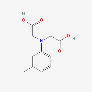 molecular formula C11H13NO4 B3032616 2,2'-[(3-Methylphenyl)imino]diacetic acid CAS No. 30042-63-8