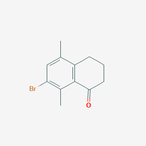 7-Bromo-5,8-dimethyl-3,4-dihydronaphthalen-1(2H)-one