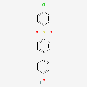[1,1'-Biphenyl]-4-ol, 4'-[(4-chlorophenyl)sulfonyl]-