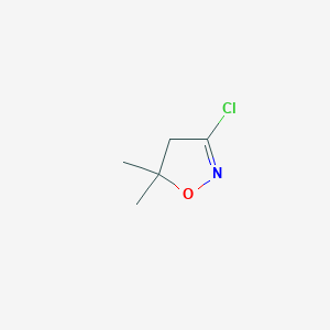 molecular formula C5H8ClNO B3032646 3-chloro-5,5-dimethyl-4,5-dihydroisoxazole CAS No. 326829-08-7
