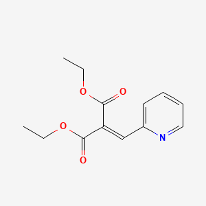Diethyl [(pyridin-2-yl)methylidene]propanedioate